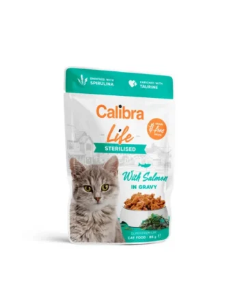 Calibra Life Gato Sterilised Salmón en Salsa