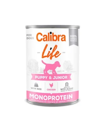 Calibra Life Puppy Junior Pollo y Arroz Lata