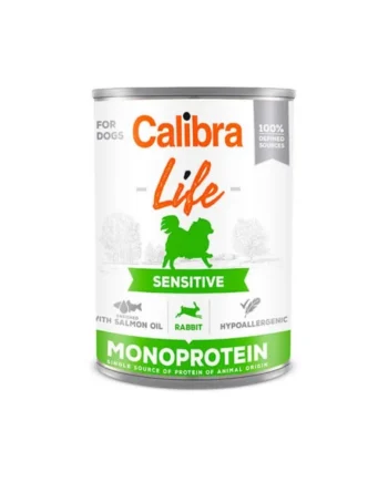Calibra Life Sensitive Conejo Monoprotein Lata