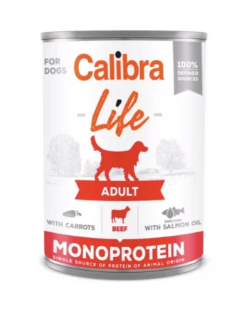 Calibra Life TERNERA con ZANAHORIAS perros 6x400g