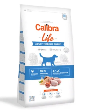 Calibra POLLO Dog Life perro adulto raza MEDIANA