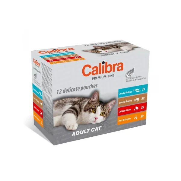 Calibra Premium Line Adult Multipack Sobres Gato