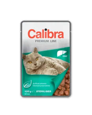 Calibra Premium Line Gato Sterilised Hígado