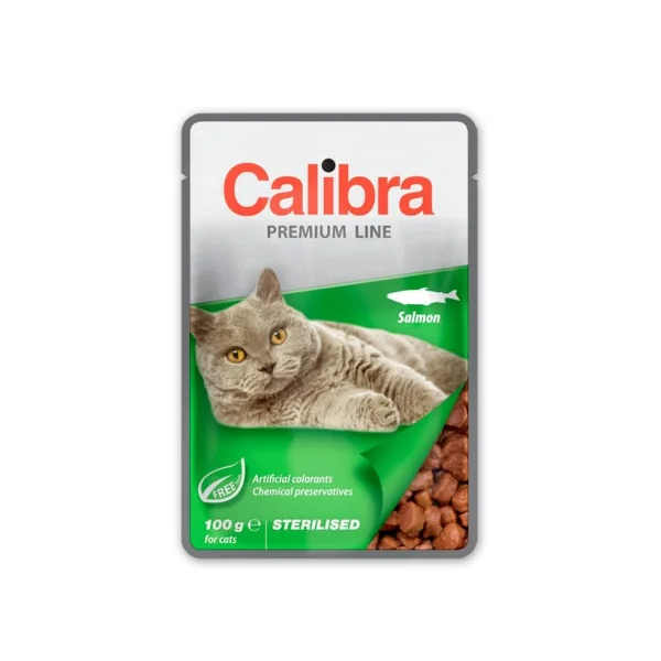 Calibra Premium Line Gato Sterilised Salmón