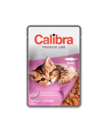 Calibra Premium Line Kitten Salmón Sobres
