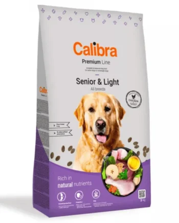 Calibra Senior Light Premium Line dog pollo perros