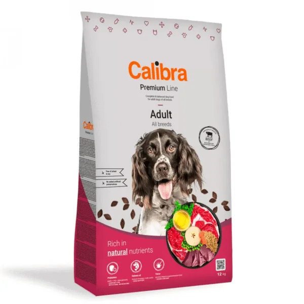 Calibra ternera Premium Line dog perros