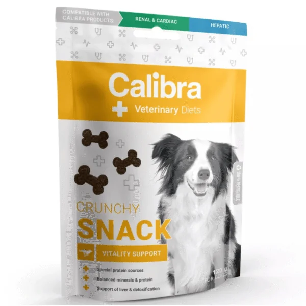 Calibra VetDiet Snacks VITALITY SUPPORT perros 120 g