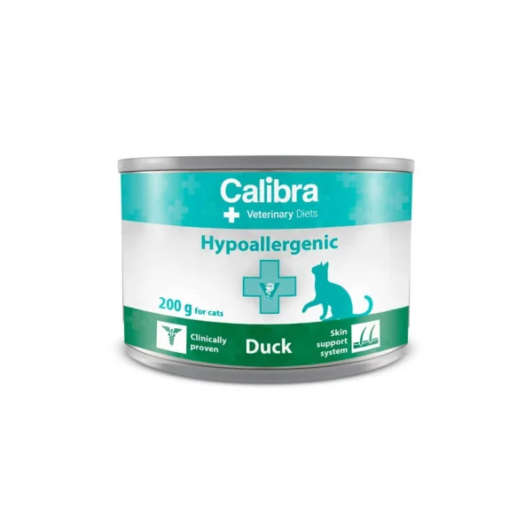 Calibra Veterinary Diets Gato Hypoallergenic Pato