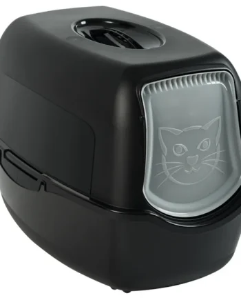 Calidad asequible: Arenero Para Gatos Rothopro Con Base Y Tapa Negro disponible en Productos Para Gatos.