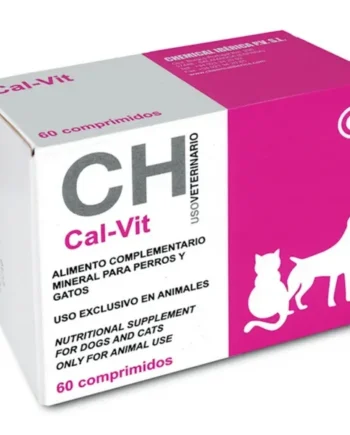 CALVIT calcio para perros y gatos 60 comprimidos