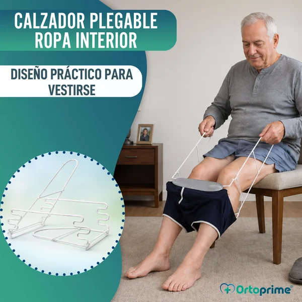 Calzador de Ropa Interior Plegable | Dos Tamaños