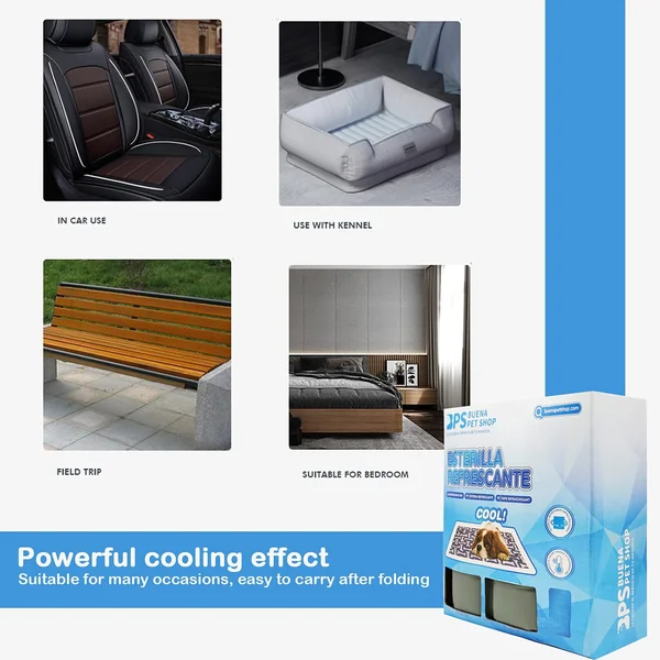 Cama Colchoneta Auto-Refrigerante Para Verano