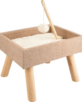 Cama Rascador Scandi Beige para gatos