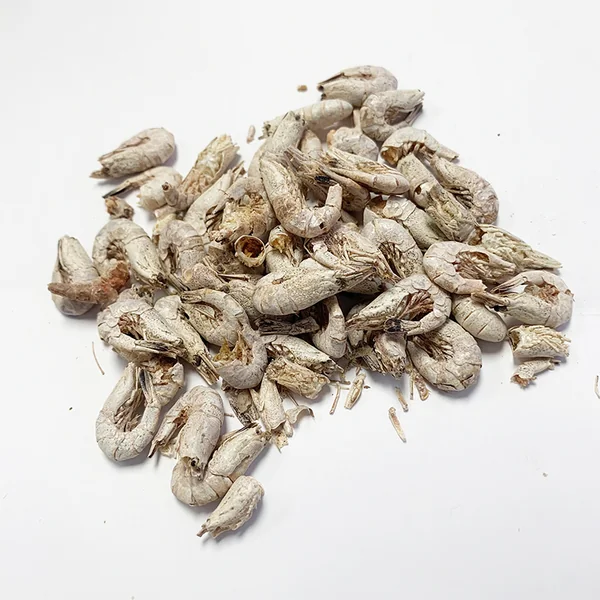 Camarones liofilizados