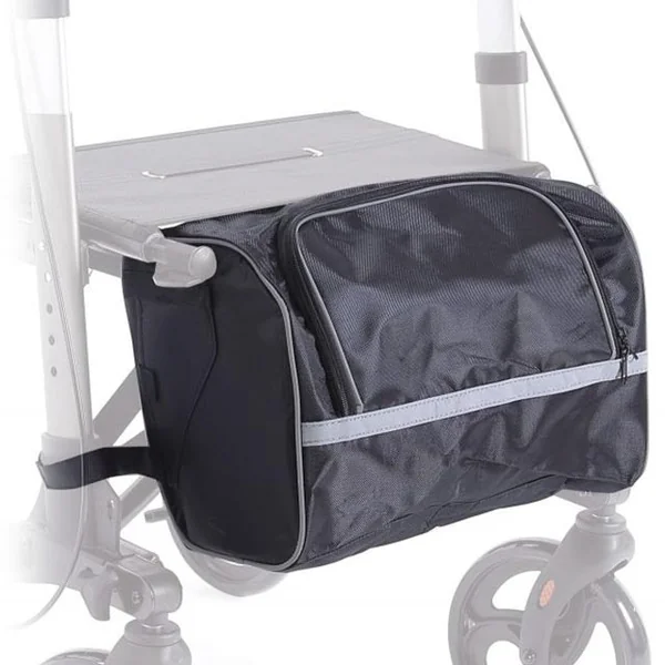 Caminador Rollator 4 Ruedas Plegable con Cesta Multiuso