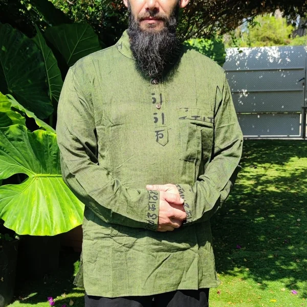 Camisa Hippie de Manga Larga
