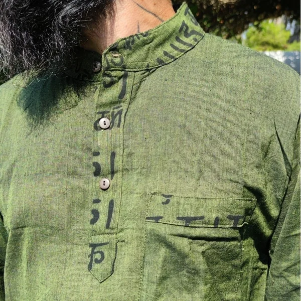 Camisa Hippie de Manga Larga