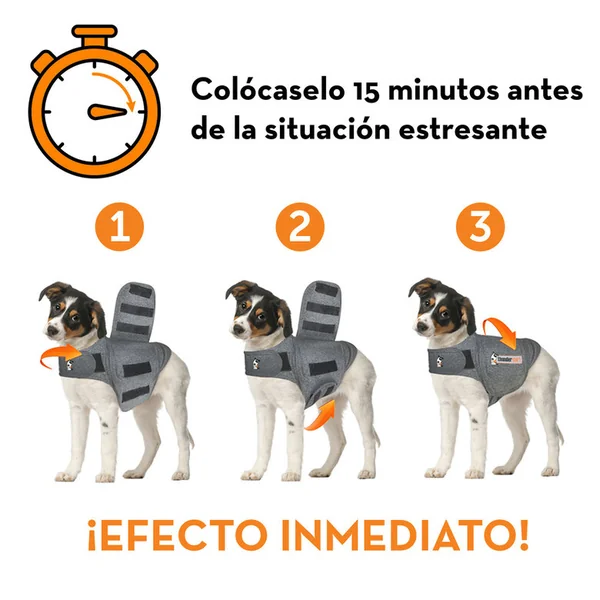 Camiseta antiestrés Thundershirt