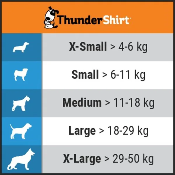 Camiseta antiestrés Thundershirt