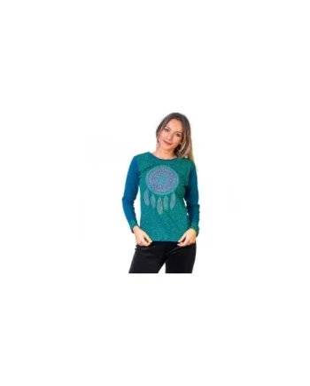 Camiseta Atrapasueños de Manga Larga