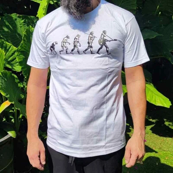 Camiseta Guitar Evolution