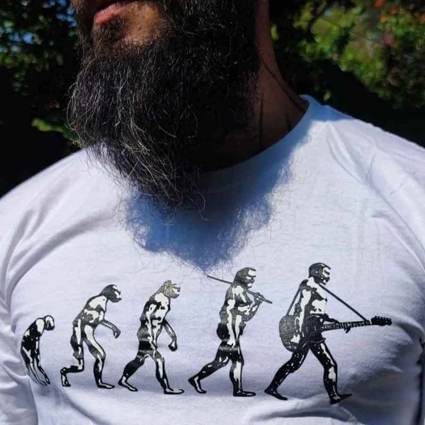 Camiseta Guitar Evolution