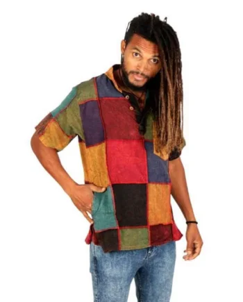 Camiseta Patchwork