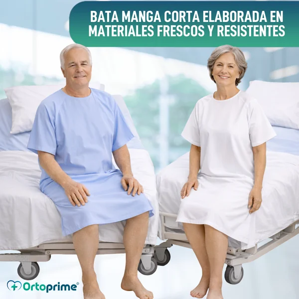 Camisón Bata Hospitalario | Dos Colores