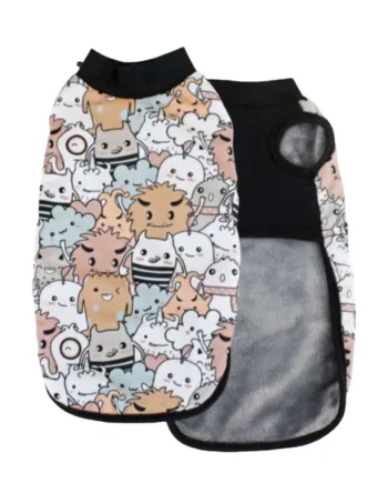 Camon Jersey Punto Monstruos para Perros — Suave y Elástico