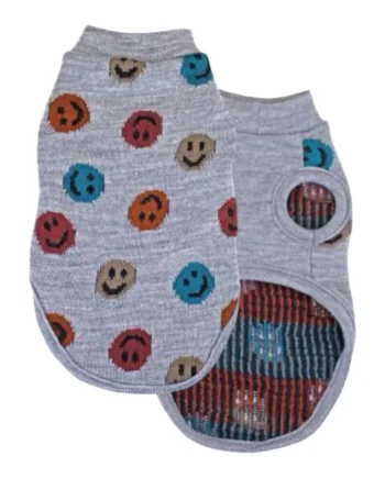 Camon Jersey Punto Smile para Perros — Suave y Elástico