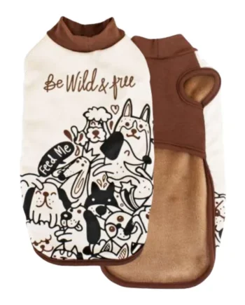 Camon Jersey Punto Wild para Perros — Diseño Leopardo