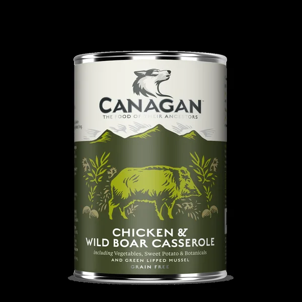 Canagan - Guiso de Pollo y Jabalí 400g