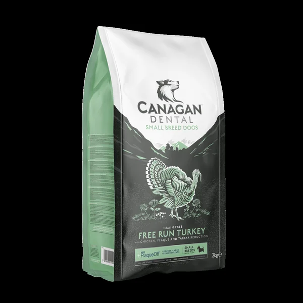 Canagan - Pavo campero Dental (Con PlaqueOff®) para perros pequeños