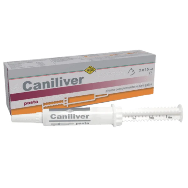 Caniliver PASTA gatos protector hepático 2x15 ml