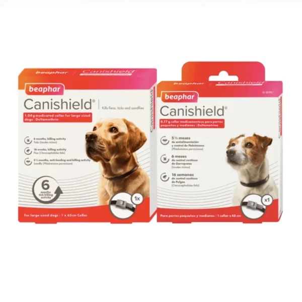 CaniShield Collar Antiparasitario para perros | Protección contra pulgas, garrapatas y mosquitos