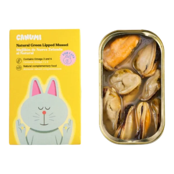 Canumi Mejillón de Labio Verde al Natural para Gatos — Articulaciones