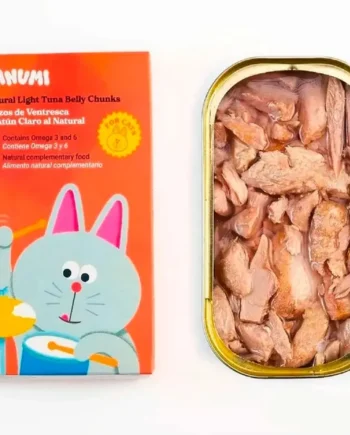 Canumi Ventresca de Atún Claro 120 g | Conserva para Gatos