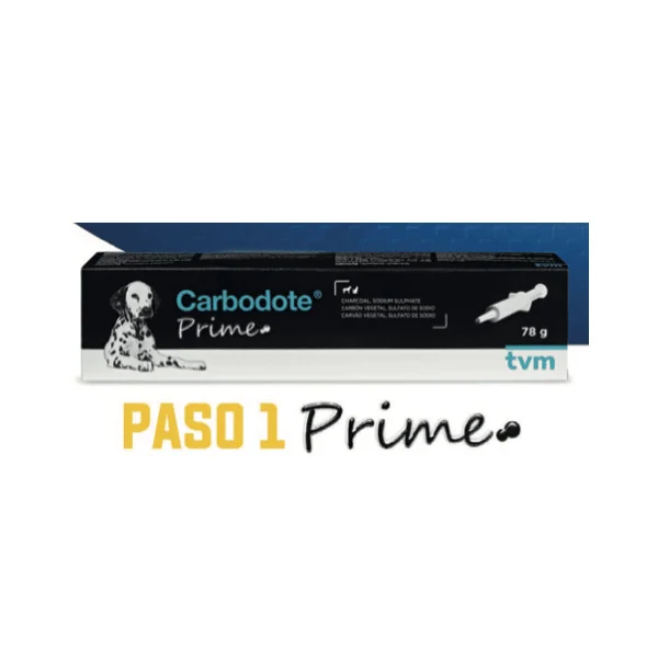 Carbodote prime CARBÓN activado mascotas 78 g