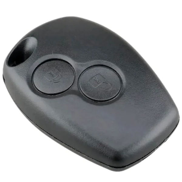 Carcasa Mando Llave De Coche 2 Botones Compatible Con Renault Clio, Twingo, Megane, Laguna Y Kangoo