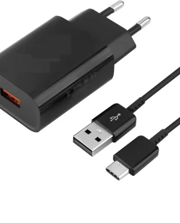 Cargador USB-C 1A 5V 1 M Negro