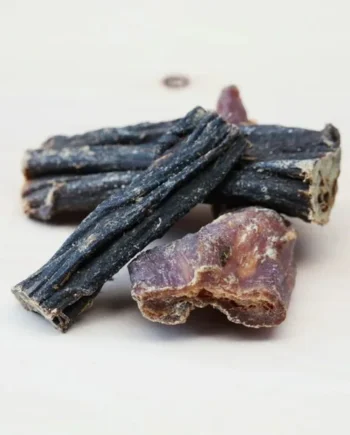 Carne muscular de ternera deshidratada para perros