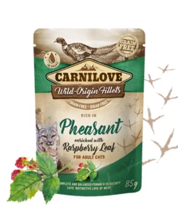 Carnilove - Con Faisán y hojas de Frambuesa 85g
