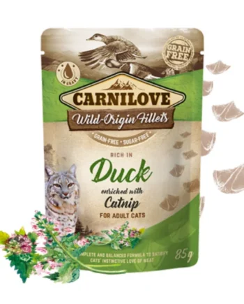Carnilove - Con Pato y Hierba Gatera 85g