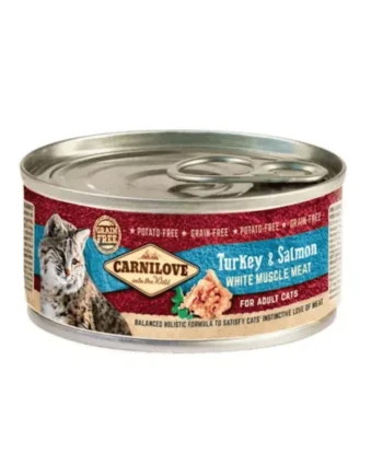 Carnilove gato pavo salmón lata 12x100 g