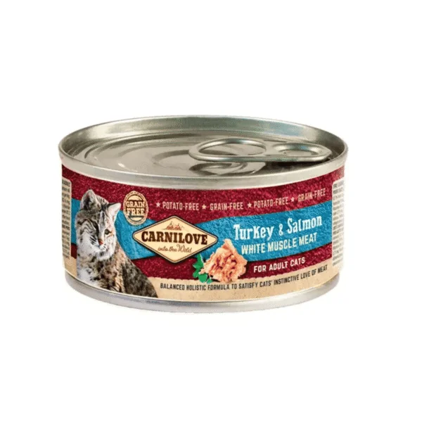 Carnilove gato pavo salmón lata 12x100 g