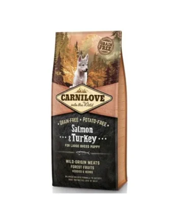 [ Carnilove Puppy Large Salmon & Pavo ]