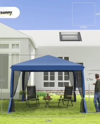 Carpa plegable con Mosquitera