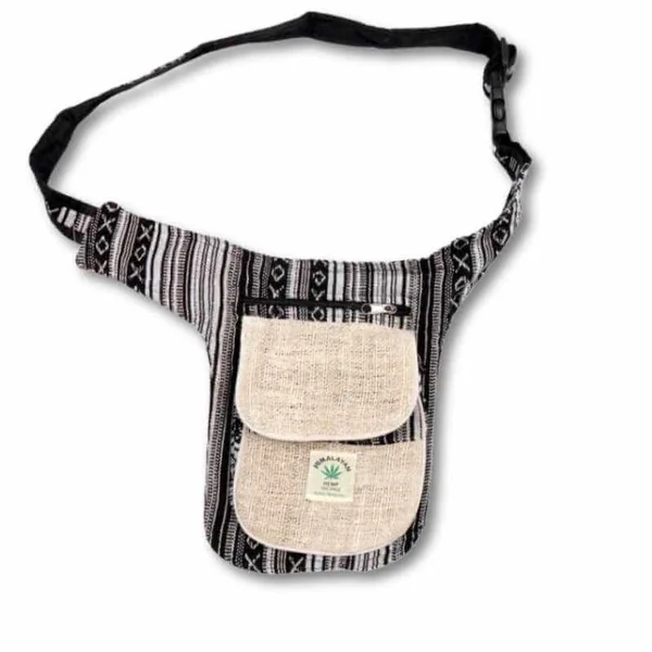 Cartuchera de cáñamo y algodón