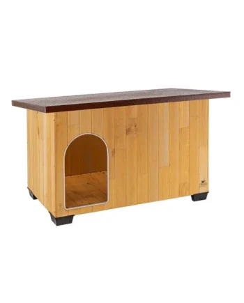 Caseta Exterior Perros de Madera Ferplast